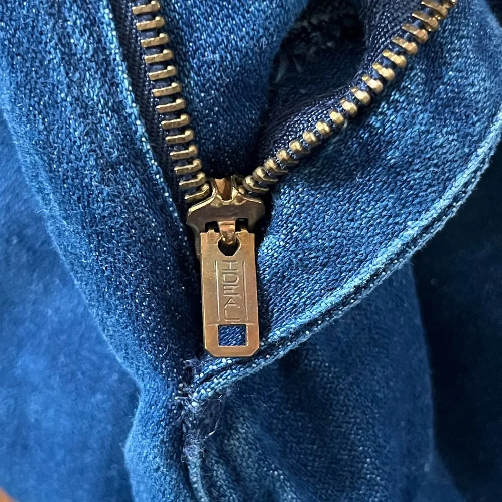 Vintage Wrangler Denim, Deadstock, Dark Wash Indigo, style 82612, 32 Long - Picture 3 of 9